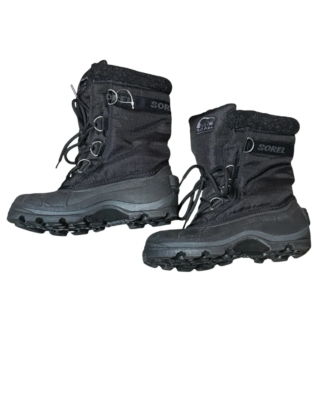 Sorel Cumberland Winter Snow Boots Black Insulated Women’s Size 7 Waterproof